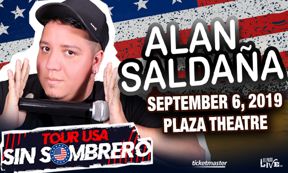 Alan Saldana at The Plaza Theatre Performing Arts Center