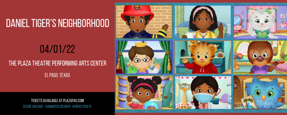 Daniel Tiger's Neighborhood at The Plaza Theatre Performing Arts Center