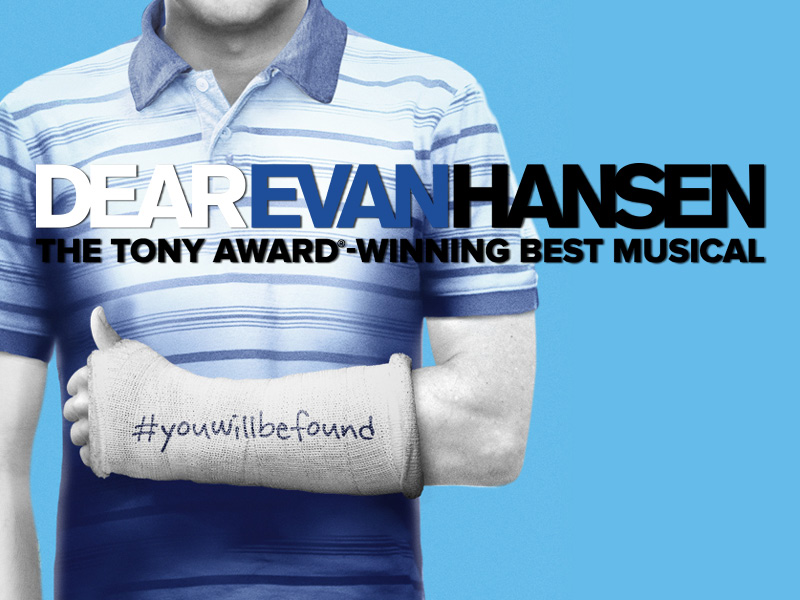 Dear Evan Hansen at The Plaza Theatre Performing Arts Center