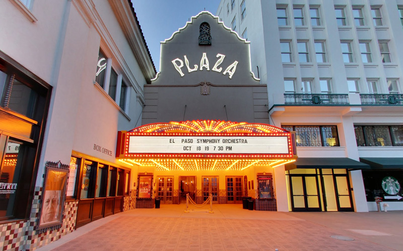 Plaza Theater El Paso Texas Seating Chart