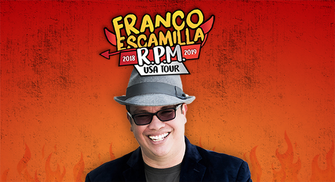 Franco Escamilla at The Plaza Theatre Performing Arts Center