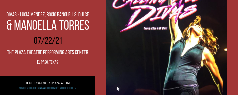 Divas - Lucia Mendez, Rocio Banquells, Dulce & Manoella Torres at The Plaza Theatre Performing Arts Center