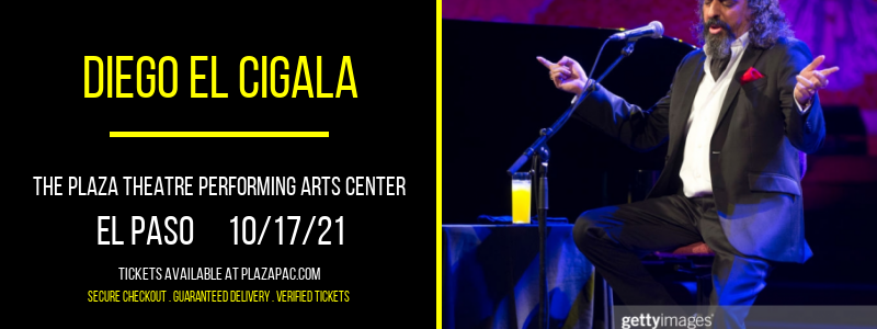 Diego El Cigala at The Plaza Theatre Performing Arts Center