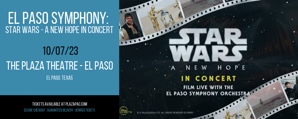 El Paso Symphony at The Plaza Theatre