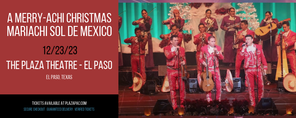 A Merry-Achi Christmas at The Plaza Theatre
