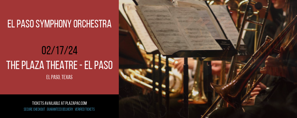 El Paso Symphony Orchestra at The Plaza Theatre