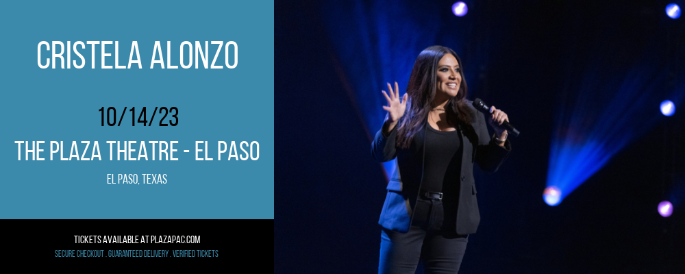 Cristela Alonzo at The Plaza Theatre