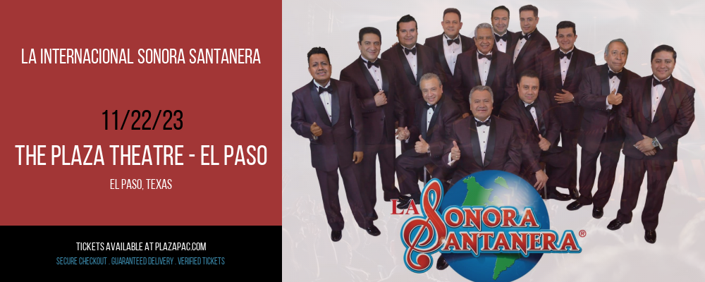 La Internacional Sonora Santanera [POSTPONED] at The Plaza Theatre