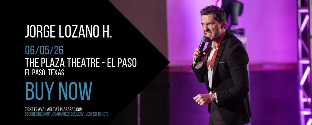 Jorge Lozano H. at The Plaza Theatre