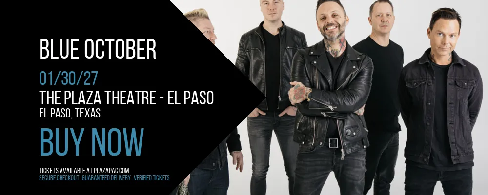 Blue October at The Plaza Theatre